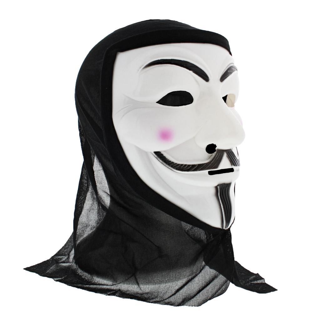 Zac's Alter Ego Zac's Alter Ego Anonymous/Guy Fawkes Mask White/Bla